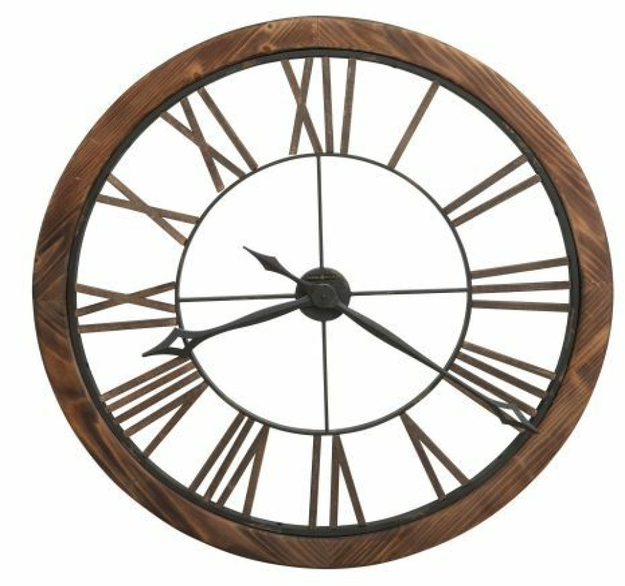 Decorative Clocks * | Frankenmuth Clock Company Grandfather Clocks 625-623 Thatcher Gallery Wall Clock