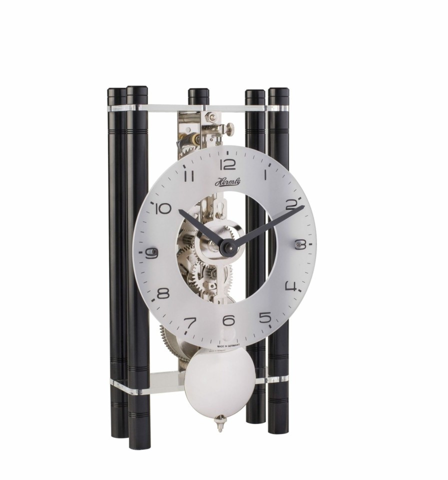 Decorative Clocks * | Frankenmuth Clock Company 23021-740721 Mikal Table Clock In Black View All