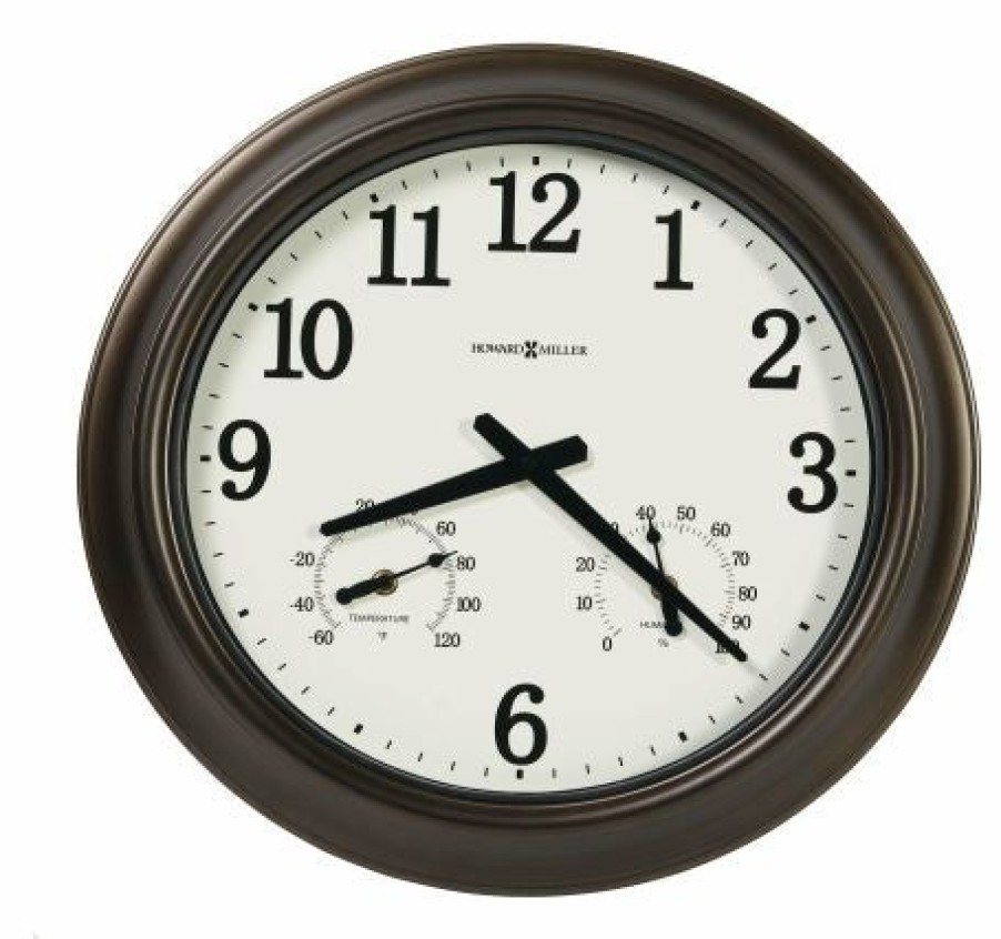 Decorative Clocks * | Frankenmuth Clock Company 625-675 Bay Shore Outdoor Wall Clock Grandfather Clocks