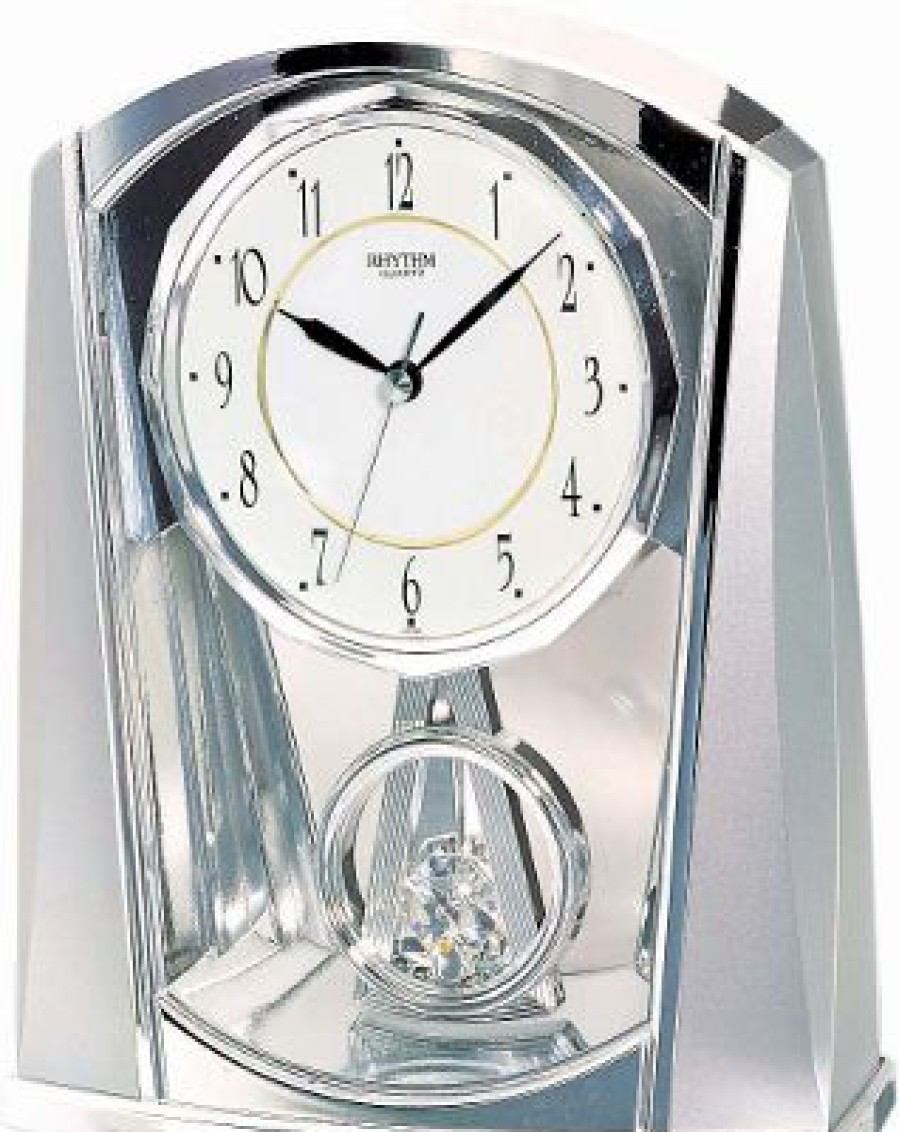 Clocks * | Frankenmuth Clock Company Silver Swing