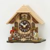 Decorative Clocks * | Frankenmuth Clock Company View All 085Q Novelty Stable Boy Tabletop Chalet