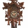 Decorative Clocks * | Frankenmuth Clock Company Ku8005 8 Day 5 Leaf 1 Bird Cuckoo Clock View All