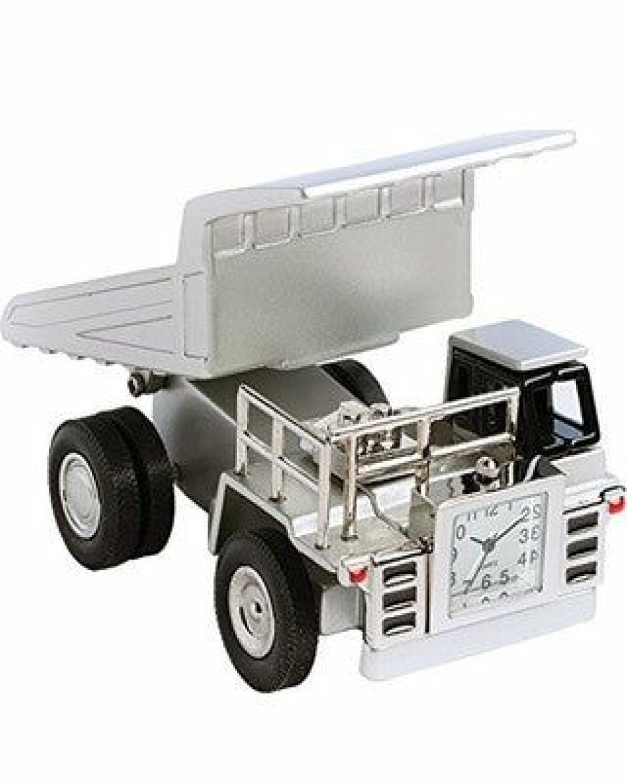 Decorative Clocks * | Frankenmuth Clock Company Dump Truck Miniature Clock