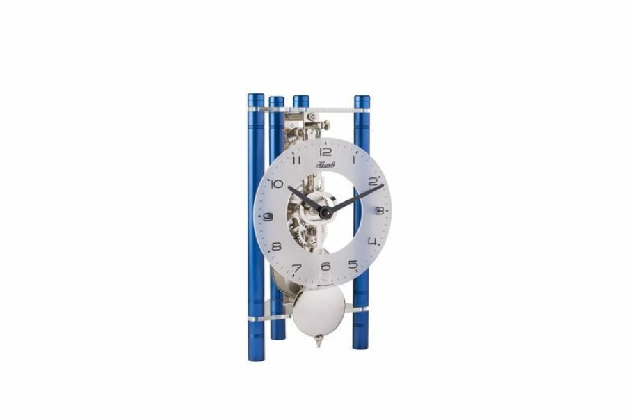 Clocks * | Frankenmuth Clock Company Hermle German Clocks 23025-Q70721 Lakin Table Clock In Blue