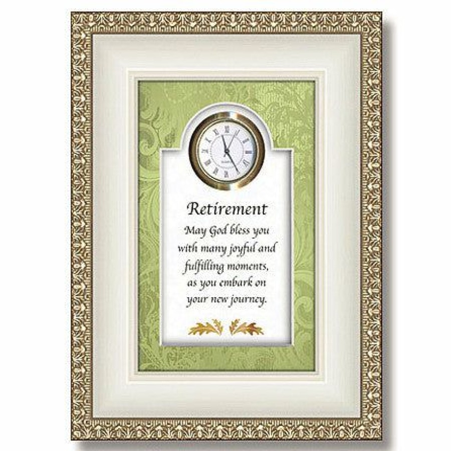 Decorative Clocks * | Frankenmuth Clock Company Retirement Table Top Clock View All